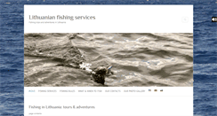 Desktop Screenshot of lithuanianfishing.com